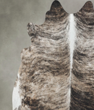 Grey Brindle Cowhide Rug #B17894