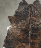Dark Brindle Cowhide Rug #B17948