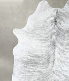Grey Brindle Cowhide Rug #B18190