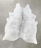 Grey Brindle Cowhide Rug #B18194