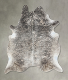 Grey Brindle Cowhide Rug #B18214