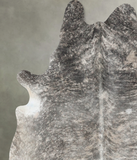 Grey Brindle Cowhide Rug #B18214