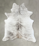 Grey Brindle Cowhide Rug #B18336