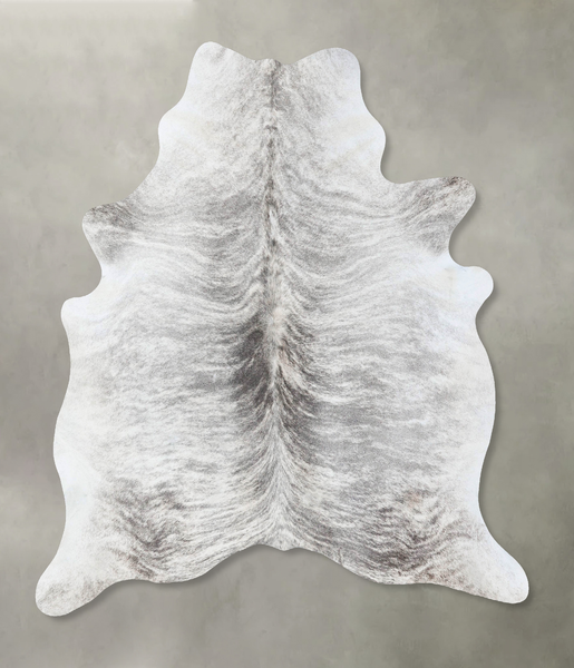 Grey Brindle Cowhide Rug #B18341