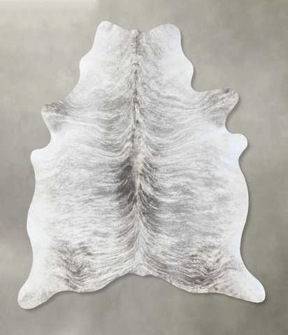 Grey Brindle Cowhide Rug #B18341