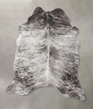Grey Brindle Cowhide Rug #B18344