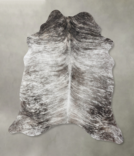 Grey Brindle Cowhide Rug #B18344
