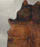 Dark Brindle Cowhide Rug #B18381