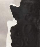 Black and White Cowhide Rug #B1844