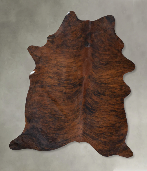 Dark Brindle Cowhide Rug #B18463