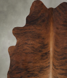 Dark Brindle Cowhide Rug #B18465