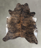 Dark Brindle Cowhide Rug #B18482