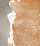 Beige Cowhide Rug #B1849