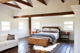 Brown and White Cowhide Rug #B18626