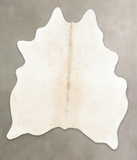 Ivory with Beige Cowhide Rug #B1905