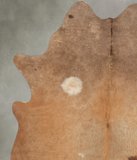 Light Caramel Cowhide Rug #B1908
