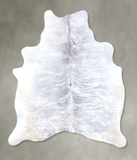 Grey Brindle Cowhide Rug #B19197