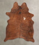 Medium Brindle Cowhide Rug #B1922