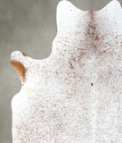 Salt and Pepper Brown Cowhide Rug #B19549