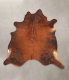 Medium Brindle Cowhide Rug #B1961