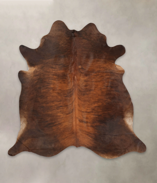 Dark Brindle Cowhide Rug #B1977