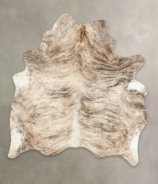 Light Brindle Cowhide Rug #B1991