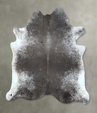 Medium Grey Cowhide Rug #B20340