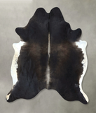 Dark Grey Cowhide Rug #B20403