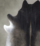 Dark Grey Cowhide Rug #B20728