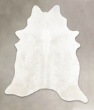 Light Grey Cowhide Rug #B2102