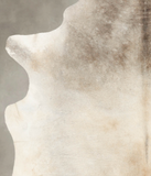 Grey with Beige Cowhide Rug #B2116