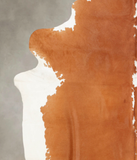 Brown and White Regular Cowhide Rug #B2138