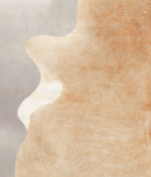 Beige Cowhide Rug #B2223