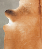 Solid Brown Cowhide Rug #B2233