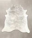 Grey Brindle Cowhide Rug #B2237