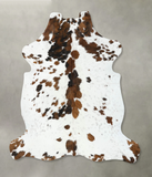 Tricolor Cowhide Rug #B22402