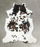 Tricolor Cowhide Rug #B22405