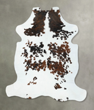 Tricolor Cowhide Rug #B22523