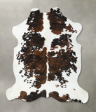 Tricolor Cowhide Rug #B22554