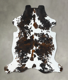 Tricolor Cowhide Rug #B22694