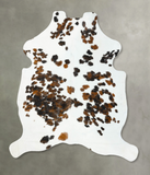 Tricolor Cowhide Rug #B22697