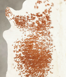 Salt and Pepper Brown Cowhide Rug #B2285