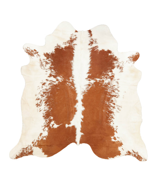 Brown and White Cowhide Rug #B2294HUDSN