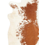 Brown and White Cowhide Rug #B2294HUDSN