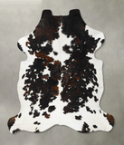 Tricolor Cowhide Rug #B23003