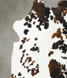 Tricolor Cowhide Rug #B23036