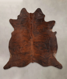 Dark Brindle Cowhide Rug #B2307
