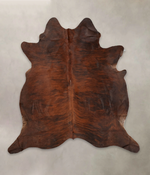 Dark Brindle Cowhide Rug #B2307