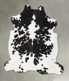 Tricolor Cowhide Rug #B23218