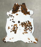 Tricolor Cowhide Rug #B23272
